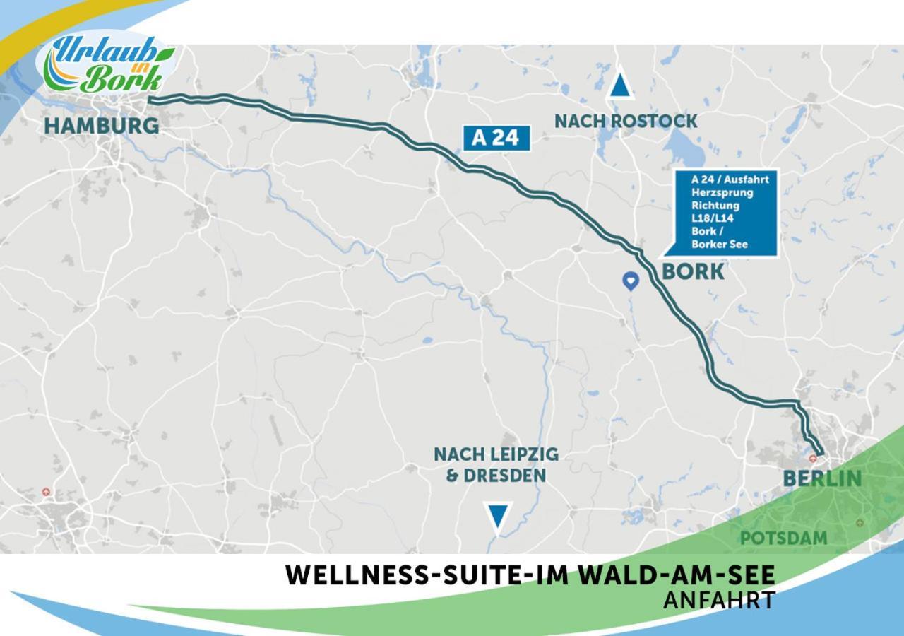Wellness-Suite-Im-Wald-Am-See Kyritz Exterior photo